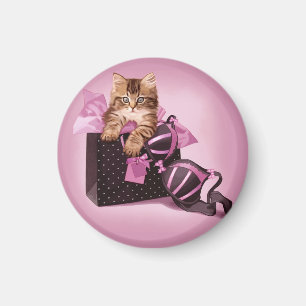 Imán Gatito de la ropa interior