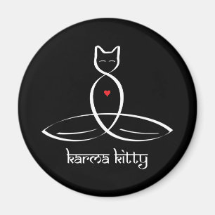 Imán Gatito de las karmas - texto sánscrito del estilo