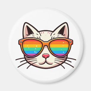 Imán Gatito del orgullo