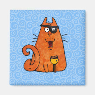 Imán gatito del pirata
