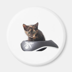 Imán Gatito del pirata informático