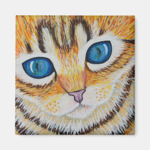 Imán Gatito del Tabby