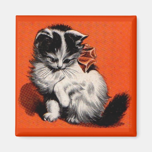 Imán gatito dulce (Frente)
