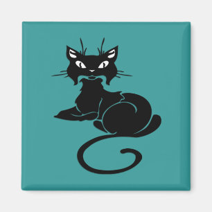 Imán Gatito negro lindo