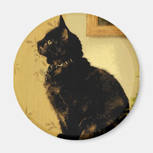 Imán Gatito pintado