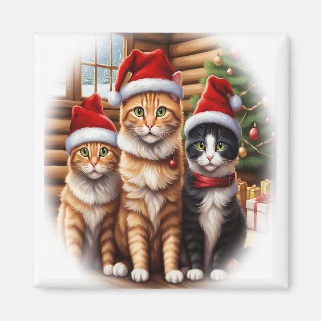 Imán Gatitos Adorables (Frente)