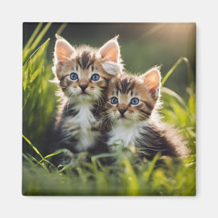 Imán Gatitos Adorables