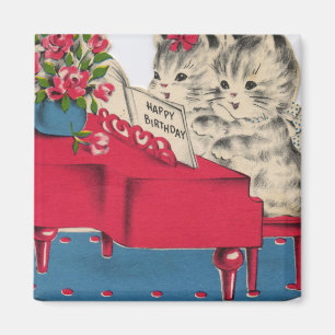 Imán Gatitos de cumpleaños musicales