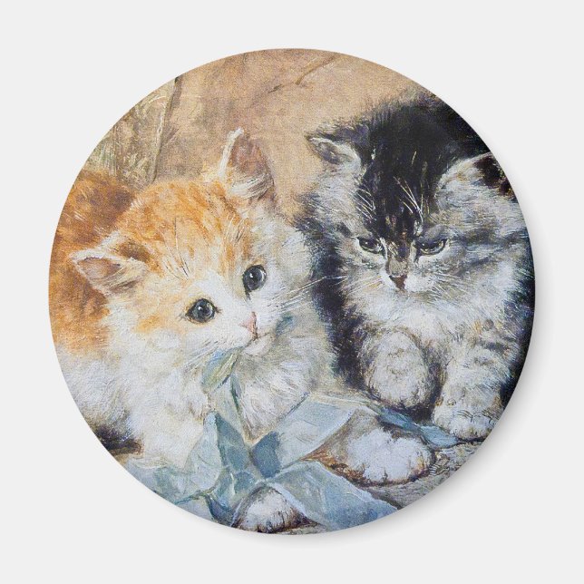 Imán Gatitos en juego (Frente)