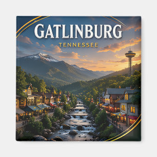 Imán Gatlinburg Grandes Montañas Humeantes