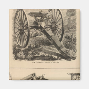 Imán Gatling Gun Company Schuyler, Hartley y Graham