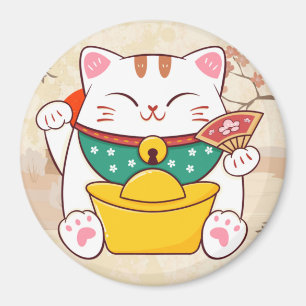 Imán Gato afortunado