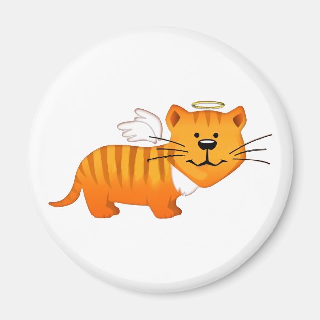 Imán Gato Ángel de la Guardia (Frente)