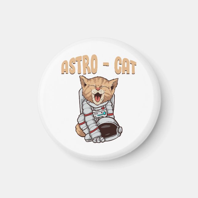 Imán Gato Astro (Frente)