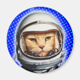 Imán Gato astronauta