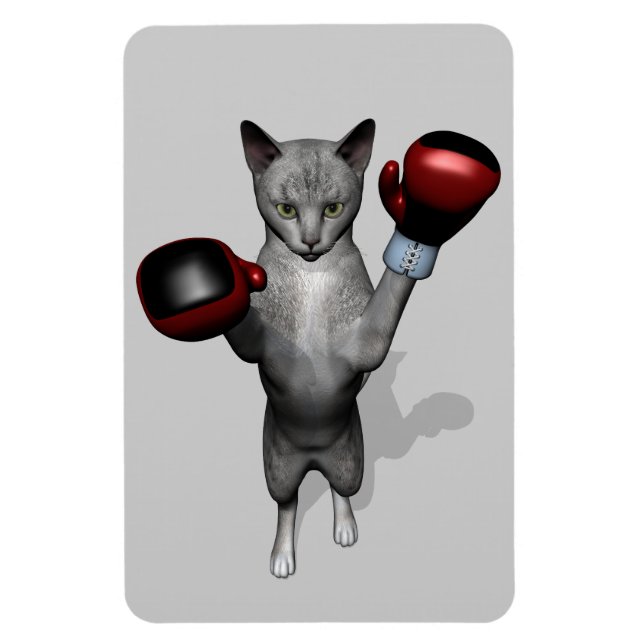 Imán Gato Boxer (Vertical)