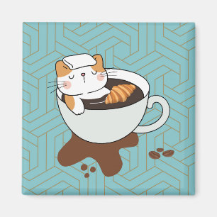 Imán Gato Café