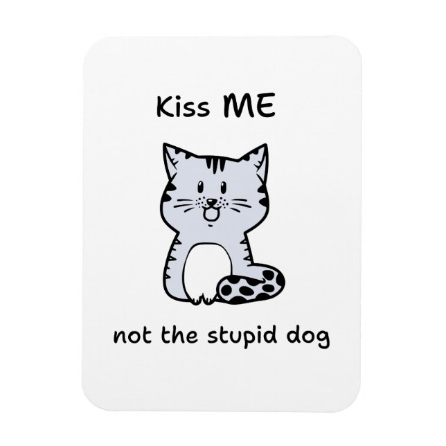 Imán Gato caprichoso (Vertical)