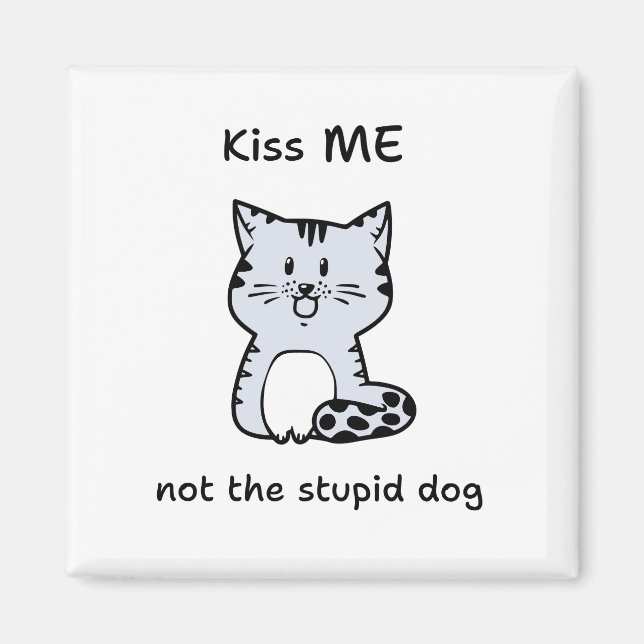 Imán Gato caprichoso (Frente)