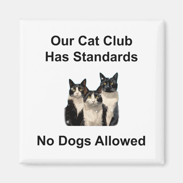 Imán Gato caprichoso (Frente)