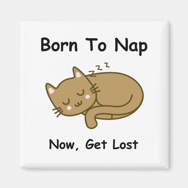 Imán Gato caprichoso (Frente)