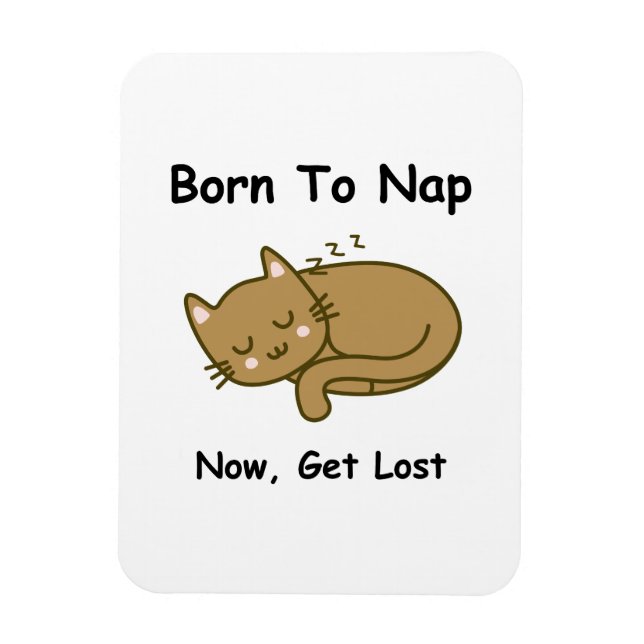 Imán Gato caprichoso (Vertical)