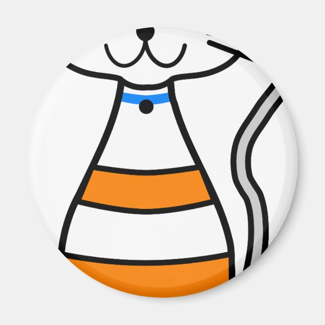 Imán Gato cutáneo (Frente)