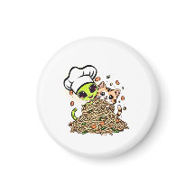 Gato Cute Chef Alienito