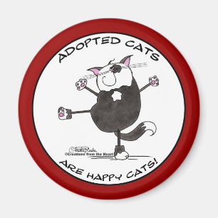 Imán Gato de baile feliz