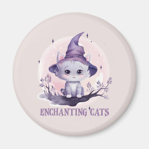 Imán Gato de bruja encantador