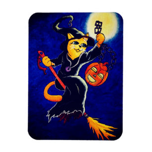 Imán Gato de bruja nocturna