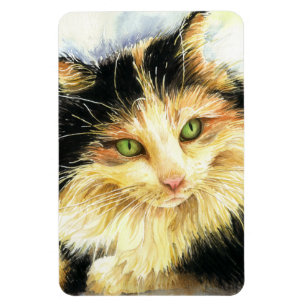 Imán Gato de calicó 0010