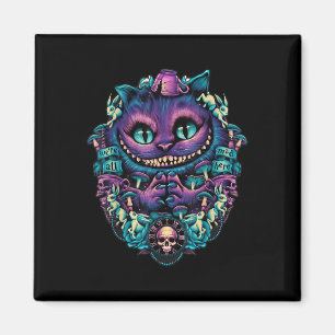 Imán Gato De Cheshire Alicia En Gráfico De Maravillas