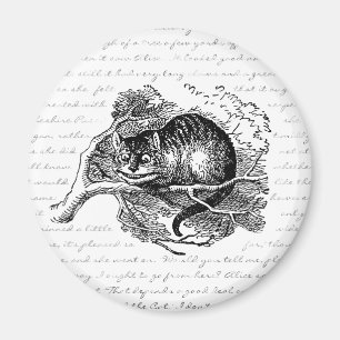 Imán Gato de Cheshire - estamos todos enojados aquí