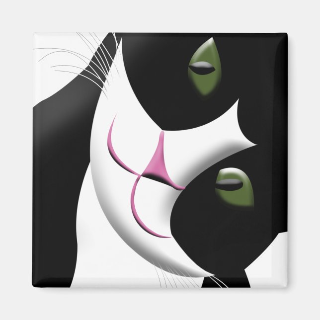 Imán Gato de corte (Frente)