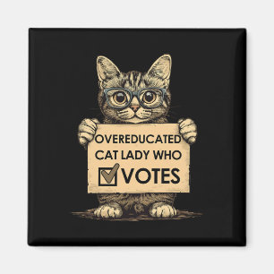 Imán Gato de educación superior que vota