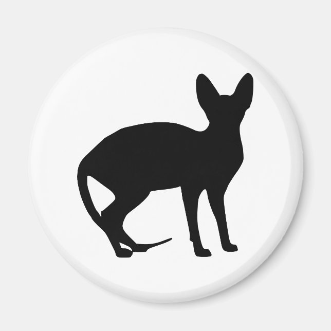 Imán Gato de esfinge (Frente)