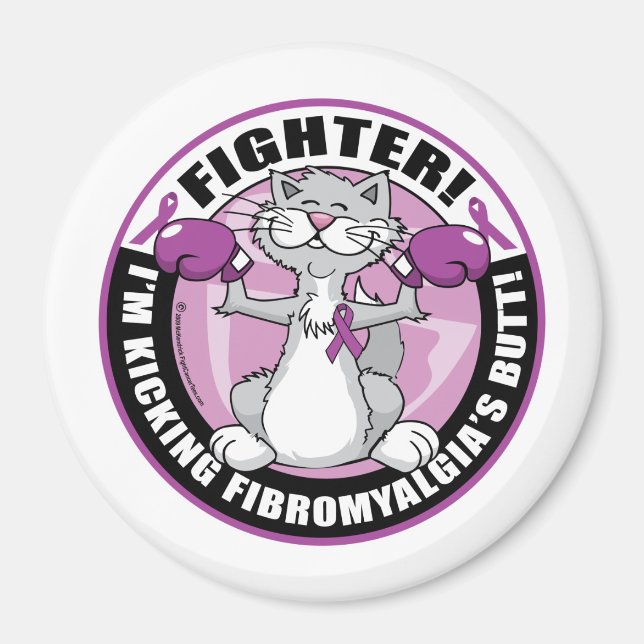 Imán Gato de Fibromialgia (Frente)