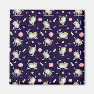 Imán Gato De Fitness