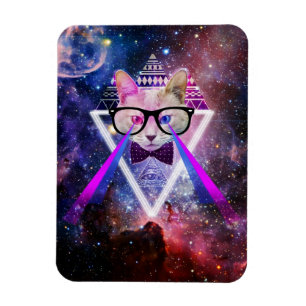 Imán Gato de galaxia hipster