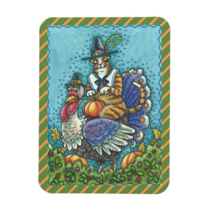 IMÁN GATO DE HISS N' FITZ EN GRACIAS A TURKEY MAGNET