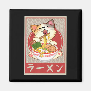 Imán Gato de Kawaii Ramen Anime Chicas de regalo japone
