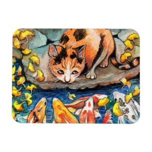 Imán Gato de Koi Pond