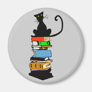 Imán Gato de la biblioteca