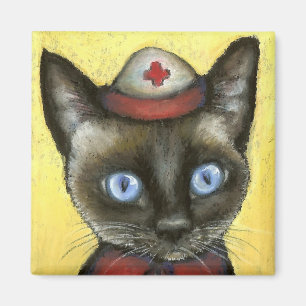 Imán Gato de la enfermera