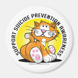 Imán Gato de la prevención del suicidio