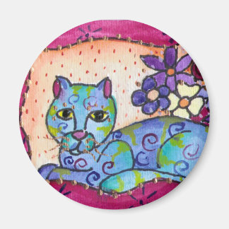 Imán Gato de la tabla azul