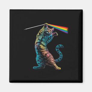 Imán Gato de rock de rock de gato