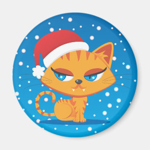 Imán Gato de Santa