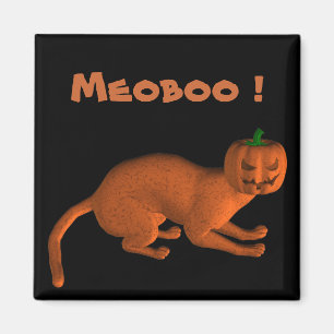 Imán Gato de tigre de Halloween